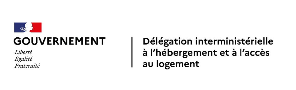 Logo de la Délégation interministérielle à l'hébergement et à l'accès au logement.